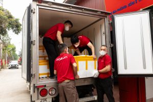 vận chuyển dồi sụn đông lạnh