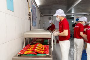 đóng gói dồi sụn đông lạnh