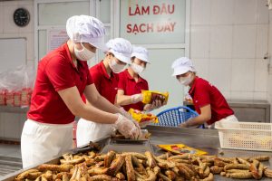 đóng gói dồi sụn đông lạnh