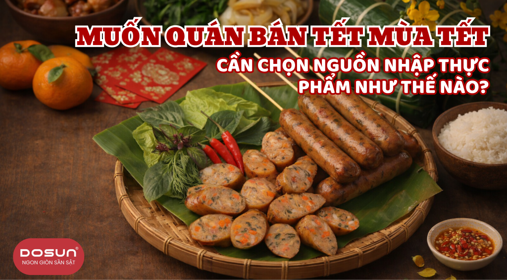 Dồi sụn đông lạnh bán quán ăn