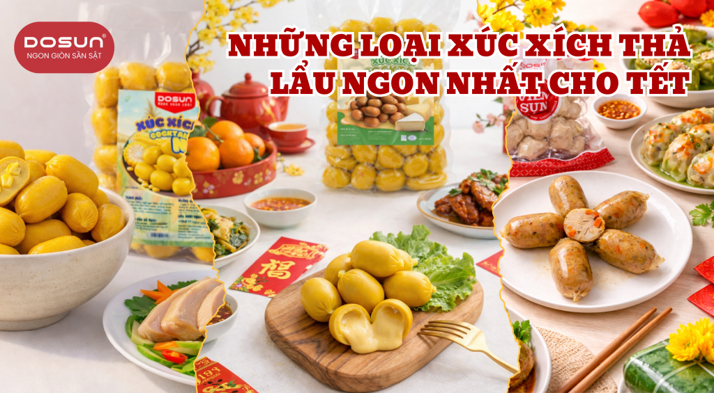 món thả lẩu ngày tết