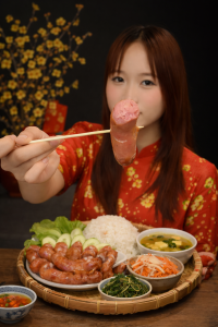 lạp xưởng mua Tết