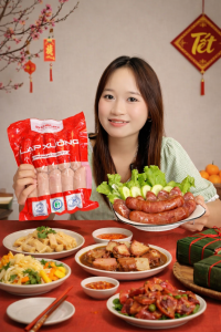 lạp xưởng mua Tết