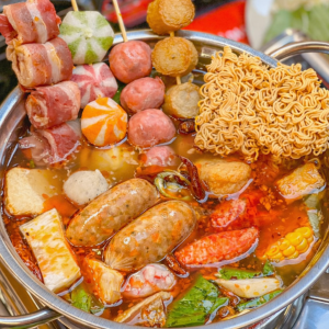 viên sụn thả lẩu ngon