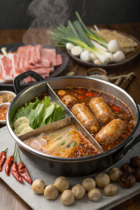 dồi sụn đông lạnh DOSUN thả lẩu ngày Tết