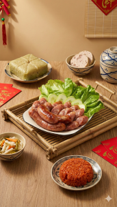 lạp xưởng mua Tết