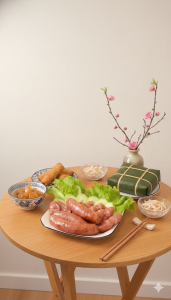 lạp xưởng mua Tết