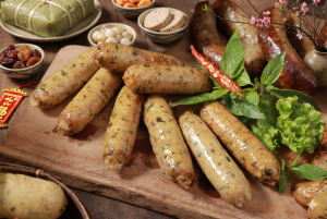 dồi sụn nướng thơm ngon chuẩn Hà Nội