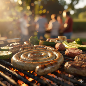 dồi sụn đông lạnh sau khi nướng