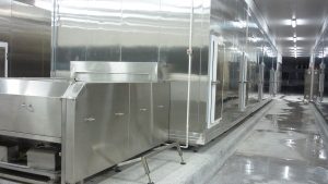 Dây chuyền cấp đông nhanh IQF hiện đại