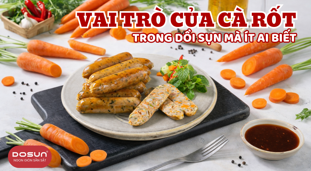 cà rốt làm dồi sụn