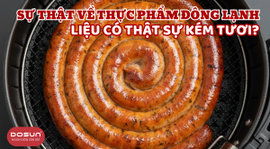 quy trình cấp đông nhanh thực phẩm