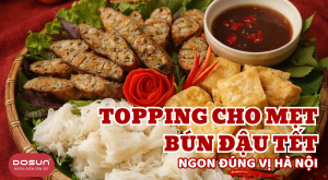 dồi sụn dosun bún đậu