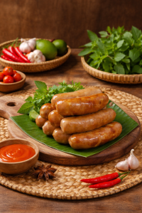 lạp xưởng tươi DOSUN chế biến nhanh