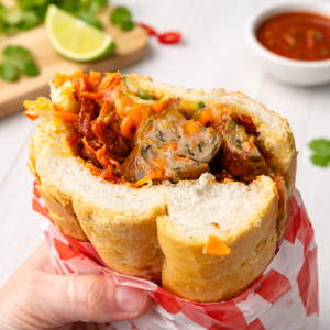nguyên liệu làm bánh mì dồi sụn