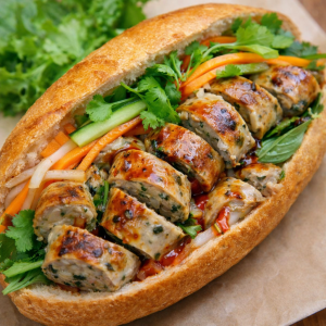 bánh mì dồi sụn giá bình dân