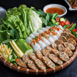 dồi sụn DOSUNFOOD ăn kèm bánh hỏi