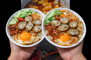 Menu xôi kinh doanh đa dạng