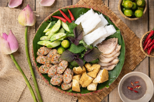 Phần topping dồi sụn thêm