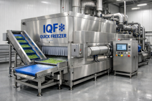 Công nghệ cấp đông nhanh IQF trong nhà máy thực phẩm