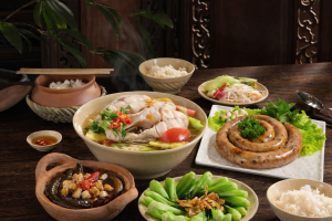món dồi sụn trong menu quán cơm niêu