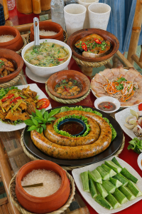 dồi sụn chiên giòn cho quán ăn