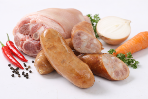 lạp xưởng tươi DOSUN cận cảnh kết cấu