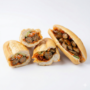dồi sụn đặc sản dùng kẹp bánh mì
