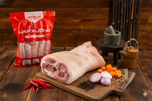 lạp xưởng DOSUNFOOD thành phẩm