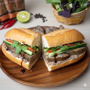 bánh mì dồi sụn chuẩn kinh doanh